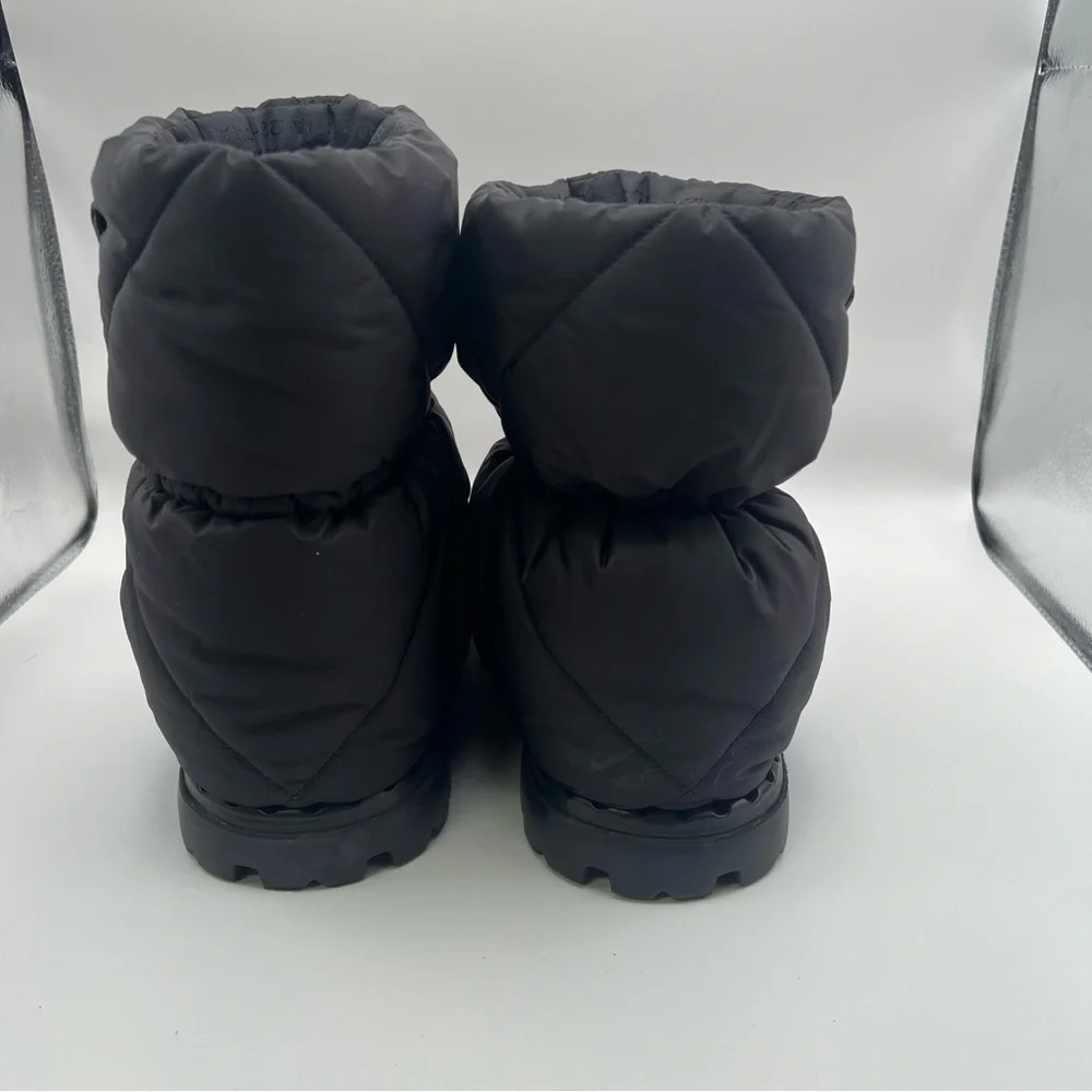 Prada Blow 19 Quilted Nylon Drawstring Boot - Picture 6 of 9